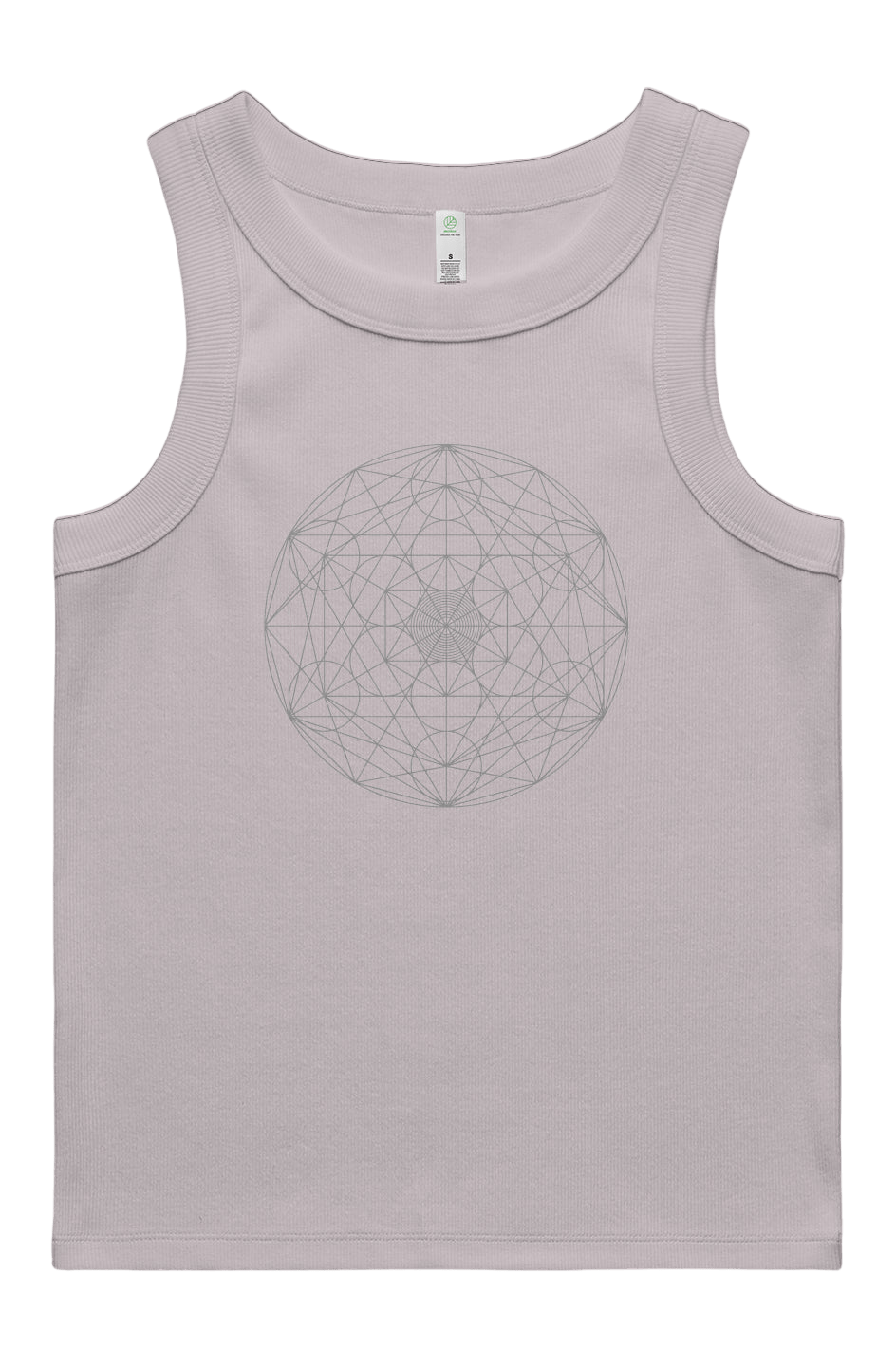 Women's Rib Tank Genetics of the Universe 95% Organic Cotton - Wearable Alchemy