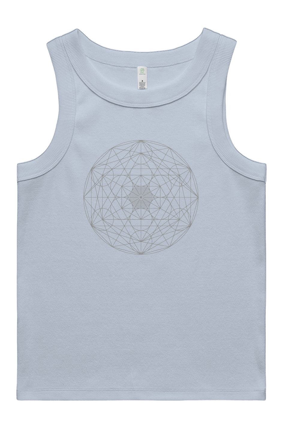 Women's Rib Tank Genetics of the Universe 95% Organic Cotton - Wearable Alchemy