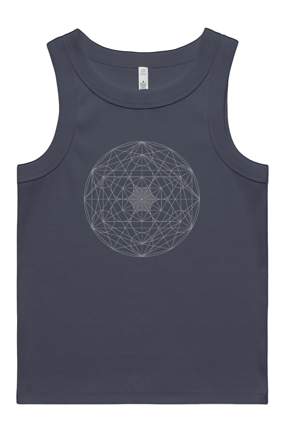 Women's Rib Tank Genetics of the Universe 95% Organic Cotton - Wearable Alchemy