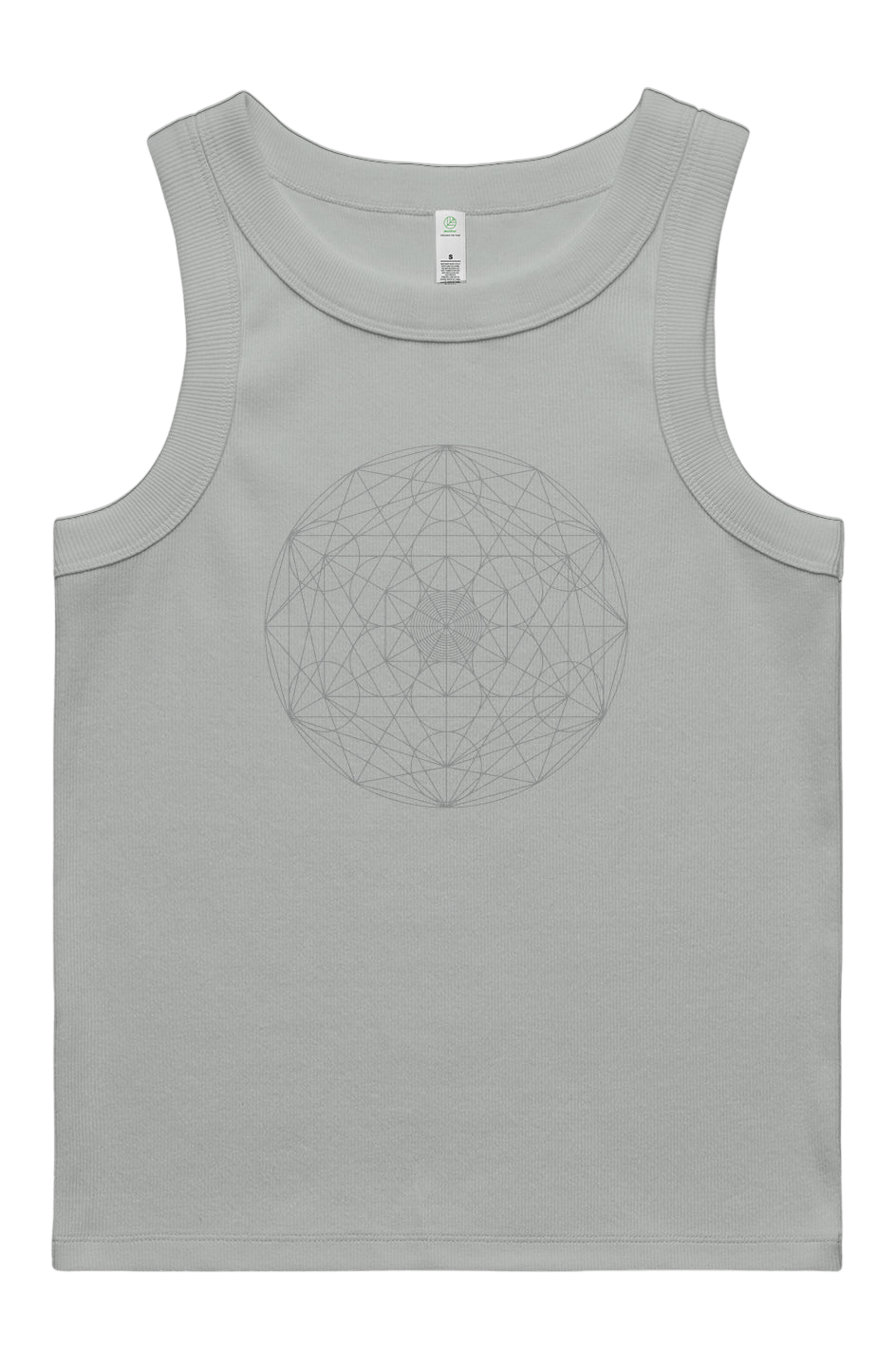 Women's Rib Tank Genetics of the Universe 95% Organic Cotton - Wearable Alchemy