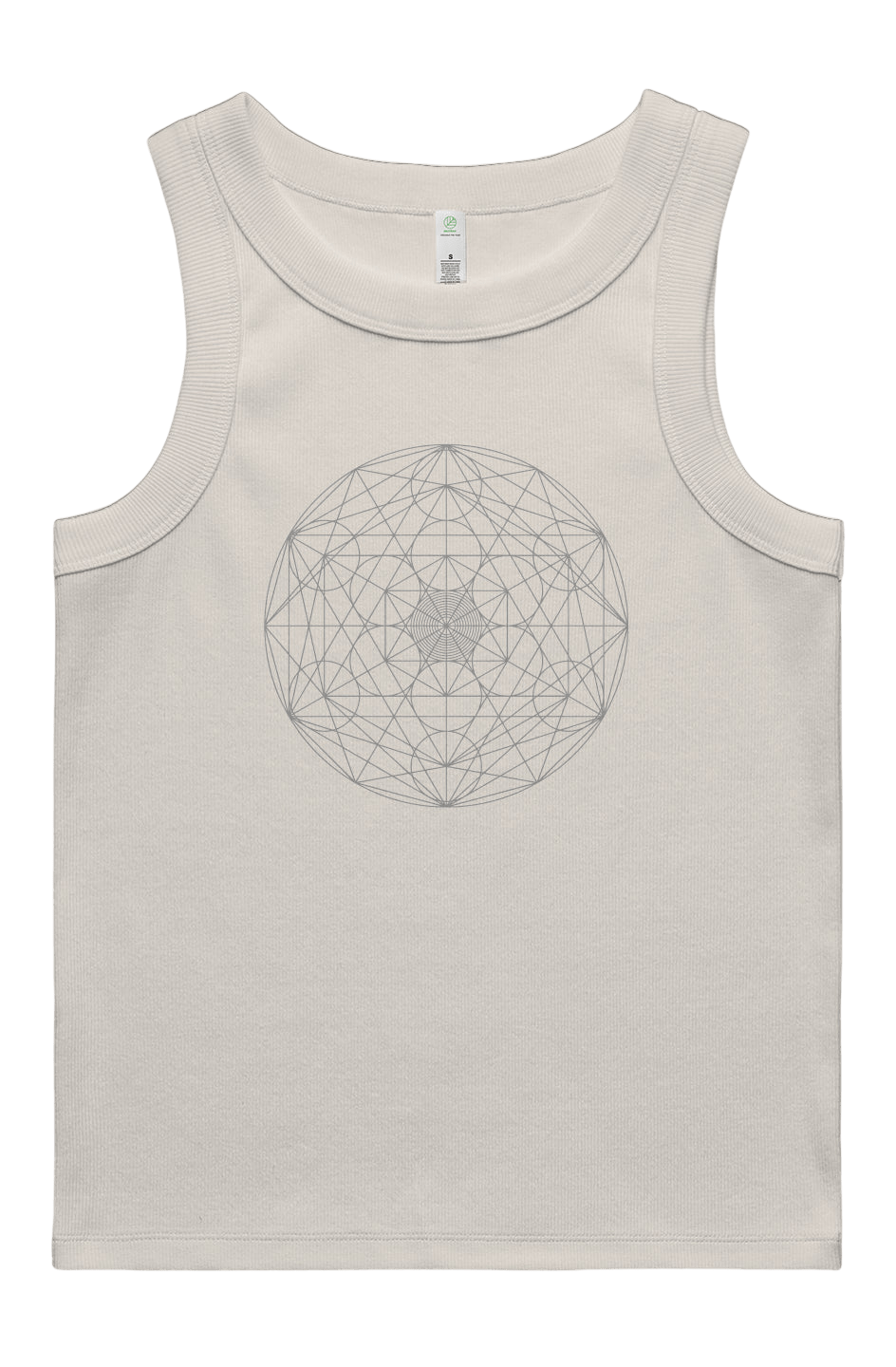 Women's Rib Tank Genetics of the Universe 95% Organic Cotton - Wearable Alchemy