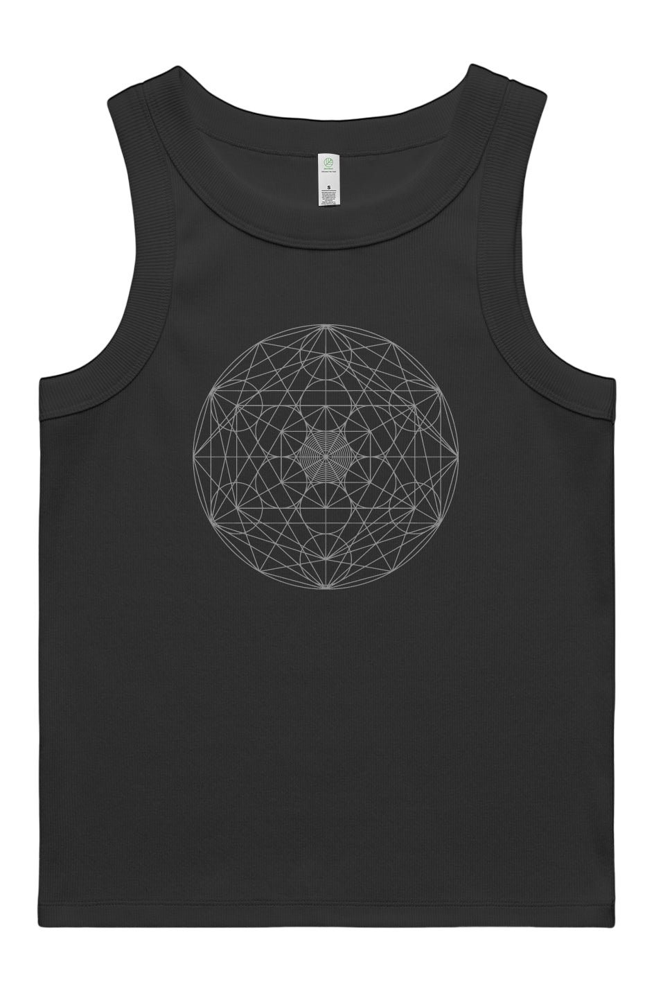 Women's Rib Tank Genetics of the Universe 95% Organic Cotton - Wearable Alchemy