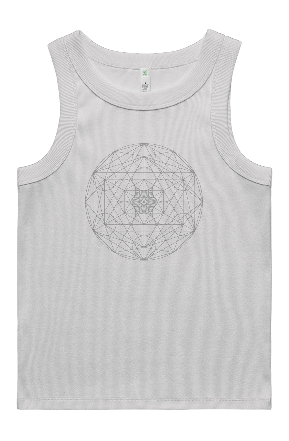 Women's Rib Tank Genetics of the Universe 95% Organic Cotton - Wearable Alchemy