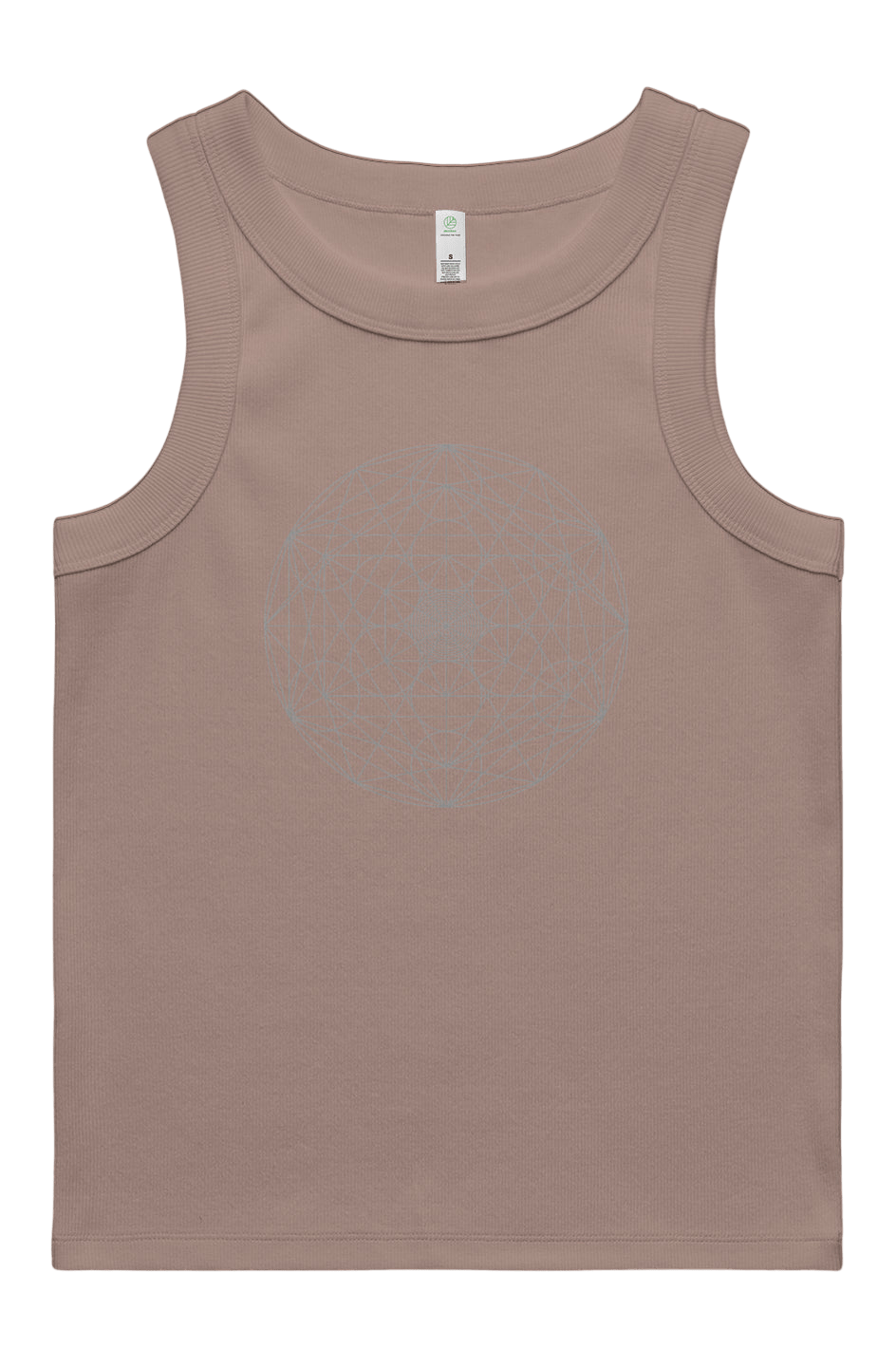 Women's Rib Tank Genetics of the Universe 95% Organic Cotton - Wearable Alchemy