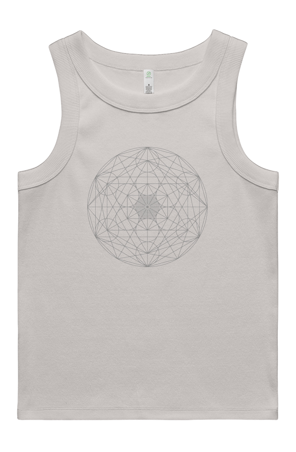 Women's Rib Tank Genetics of the Universe 95% Organic Cotton - Wearable Alchemy