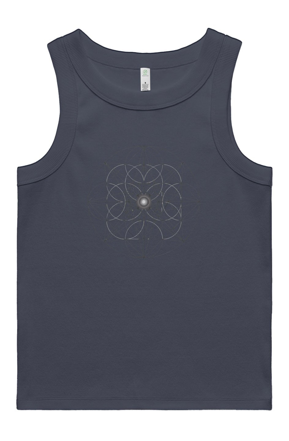 Women's Rib Tank Web of Creation 95% Organic Cotton - Wearable Alchemy