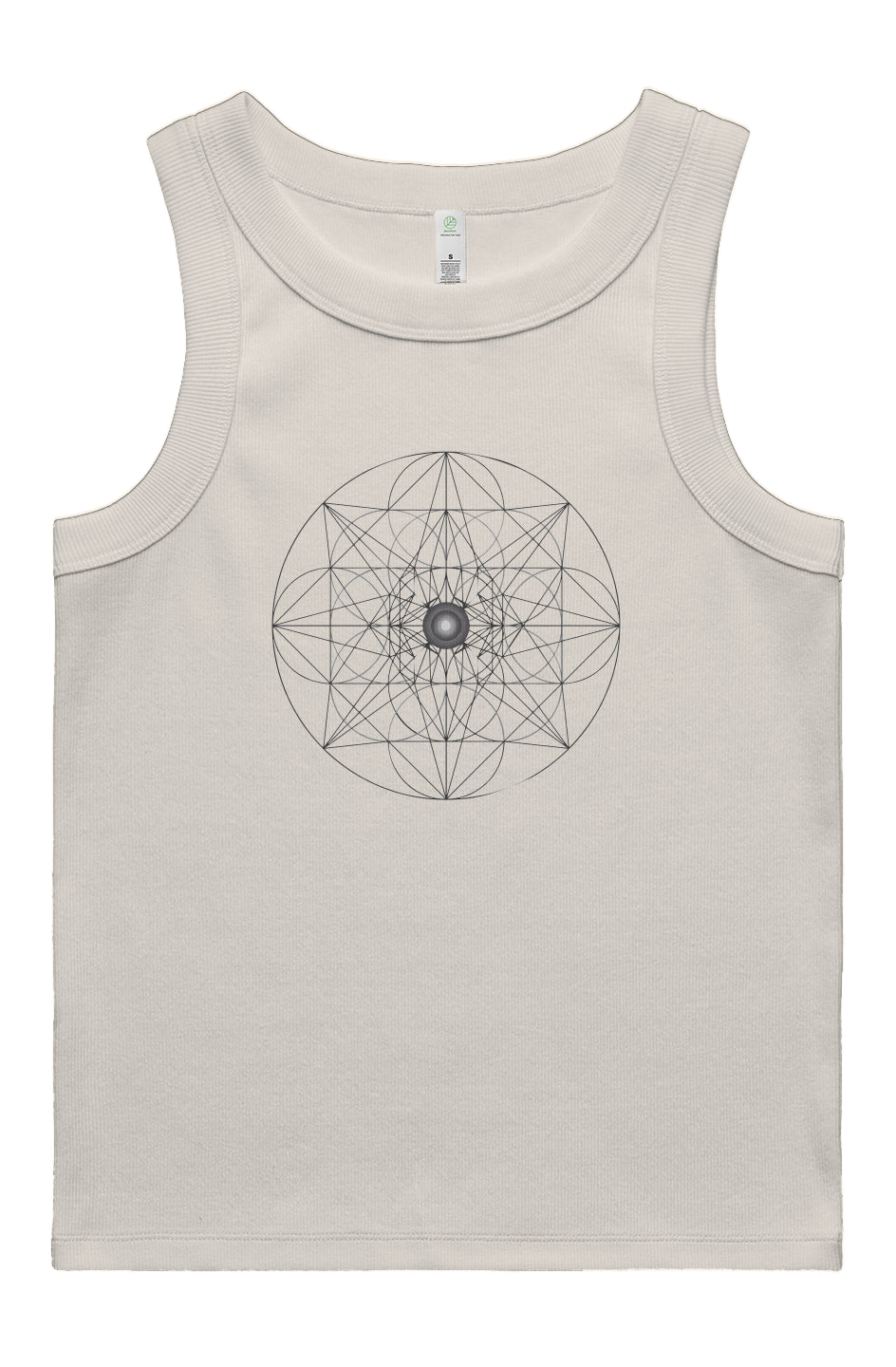 Women's Rib Tank Web of Creation 95% Organic Cotton - Wearable Alchemy