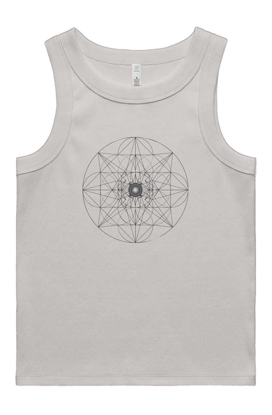 Women's Rib Tank Web of Creation 95% Organic Cotton - Wearable Alchemy