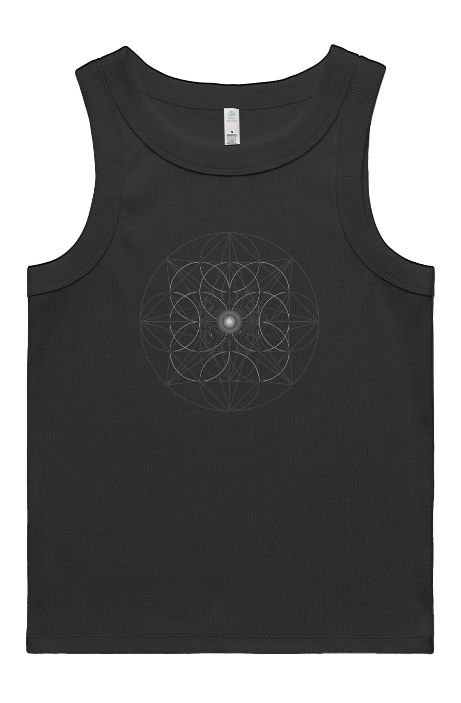 Women's Rib Tank Web of Creation 95% Organic Cotton - Wearable Alchemy