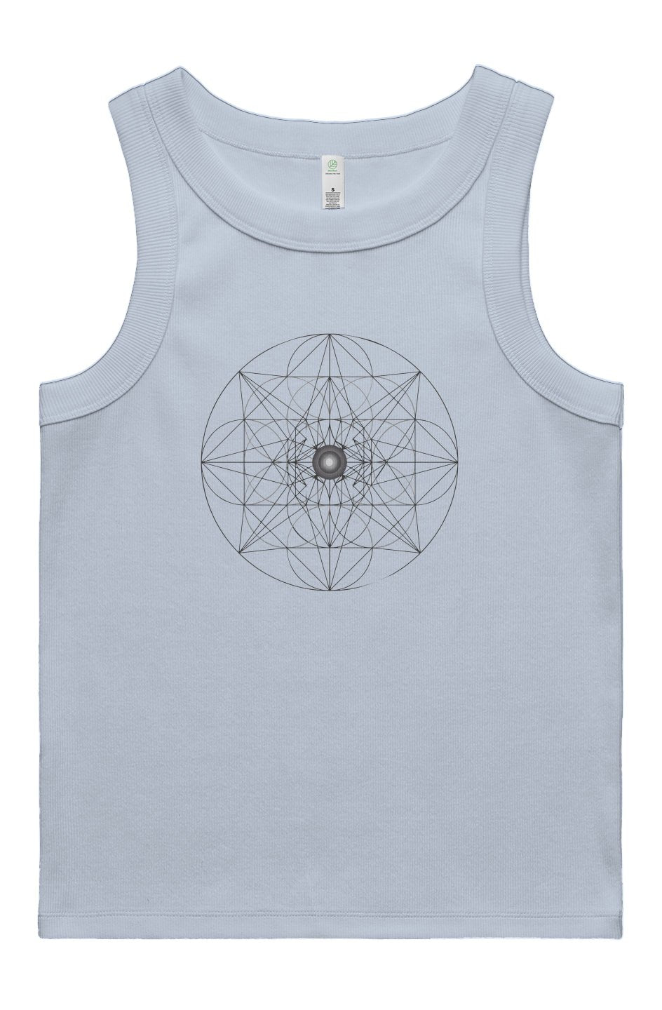 Women's Rib Tank Web of Creation 95% Organic Cotton - Wearable Alchemy