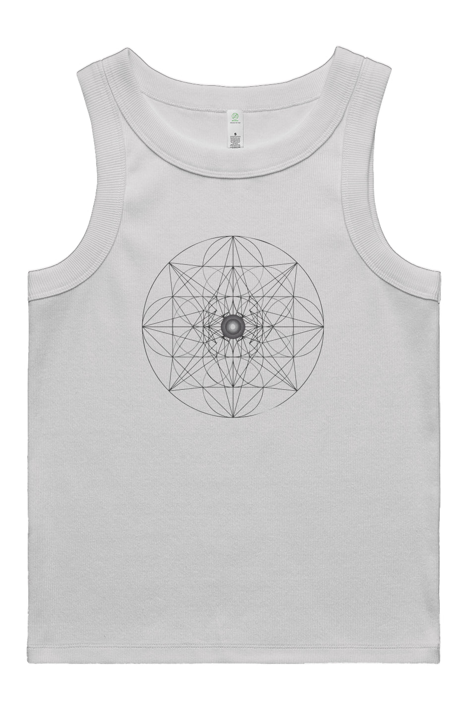 Women's Rib Tank Web of Creation 95% Organic Cotton - Wearable Alchemy